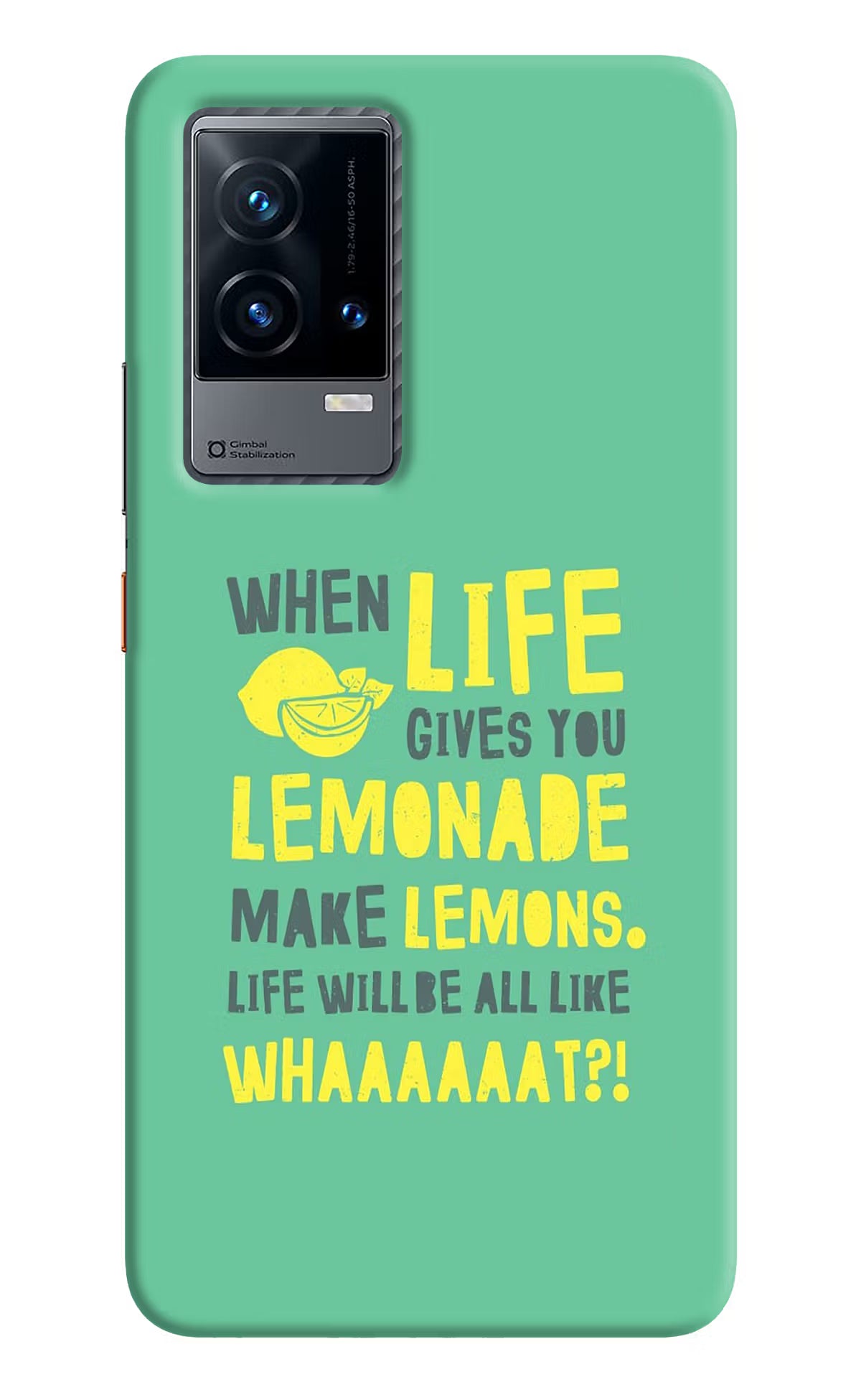 Quote iQOO 9 5G Hard Case Back Cover by Casekaro