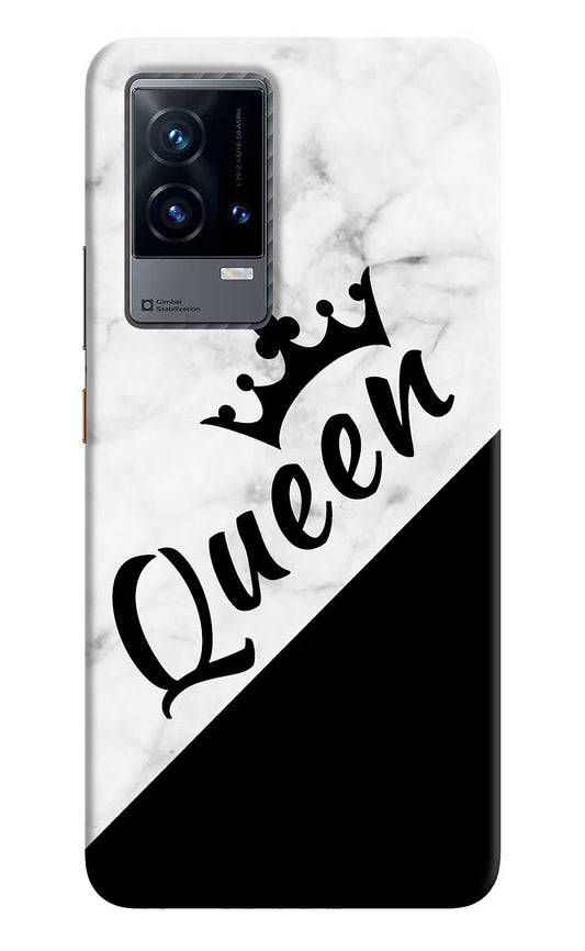 Queen iQOO 9 5G Hard Case Back Cover by Casekaro