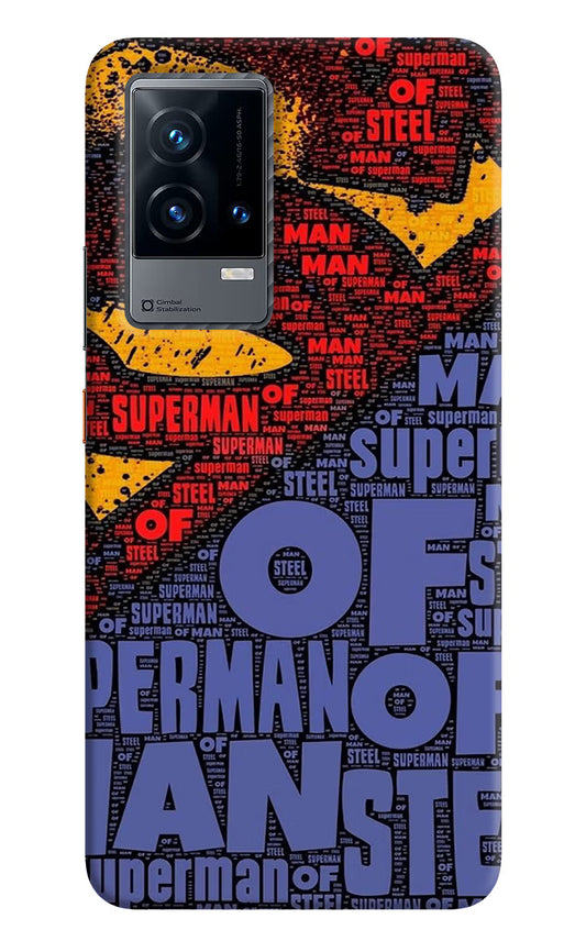Superman iQOO 9 5G Hard Case Back Cover by Casekaro