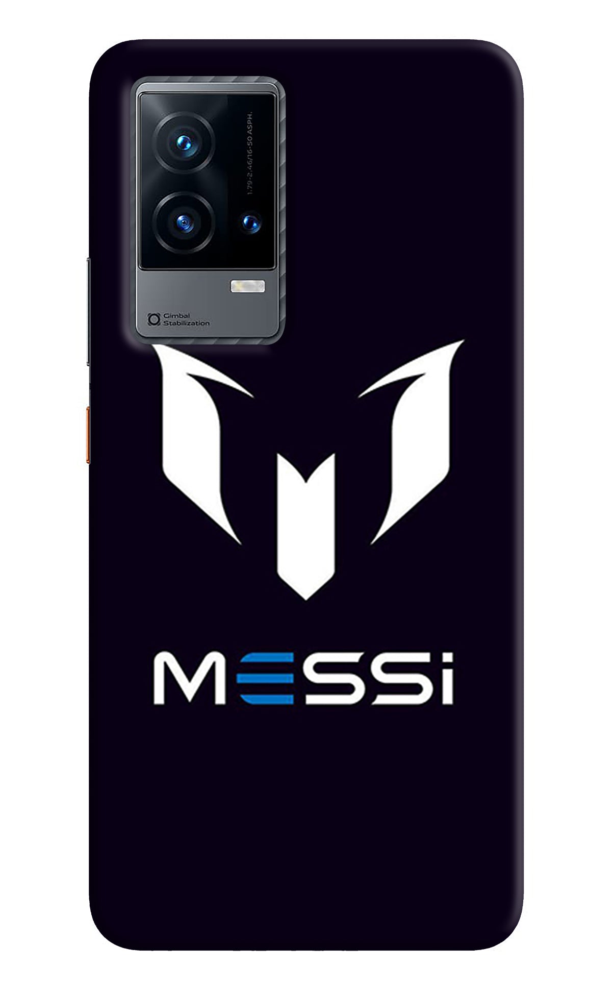 Messi Logo iQOO 9 5G Back Cover