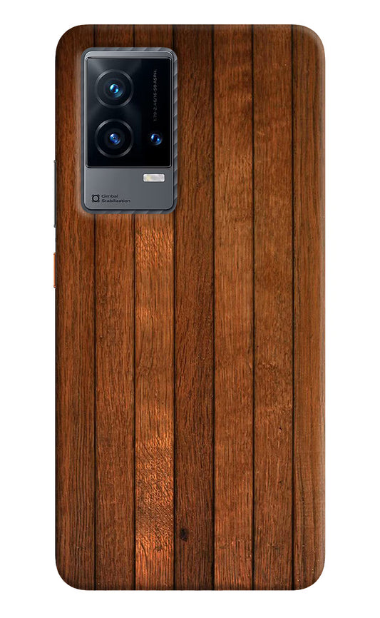 Wooden Artwork Bands iQOO 9 5G Hard Case Back Cover by Casekaro