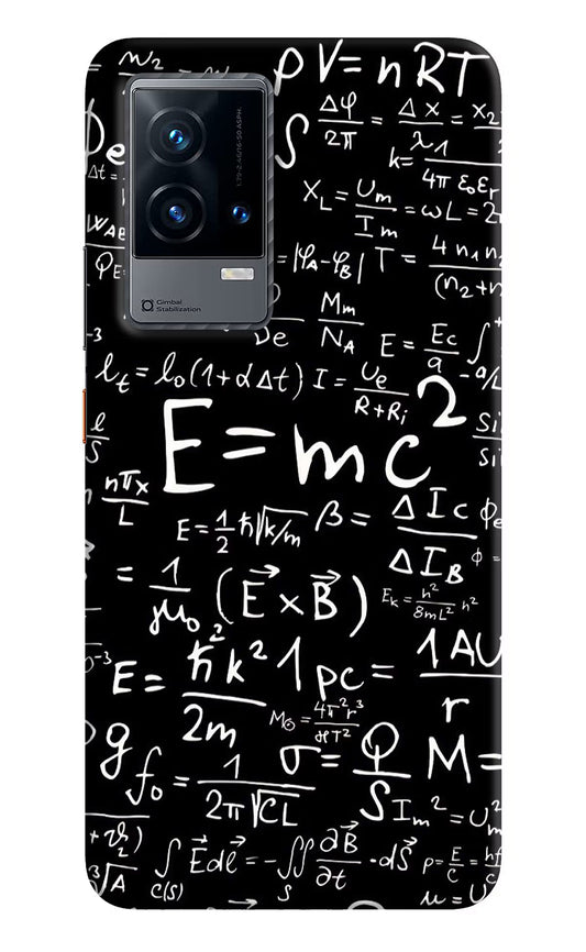 Physics Formula iQOO 9 5G Hard Case Back Cover by Casekaro