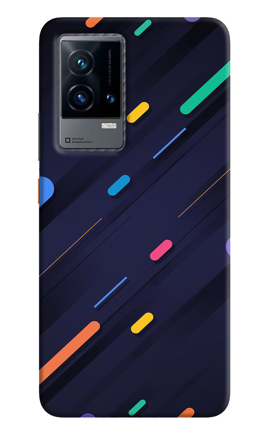 Abstract Design iQOO 9 5G Back Cover, Hard case