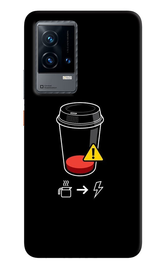 Coffee iQOO 9 5G Back Cover