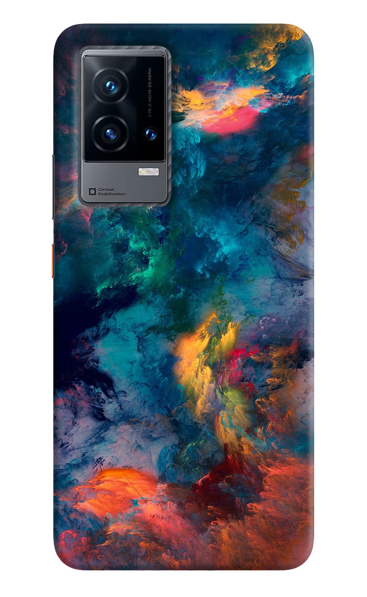 Artwork Paint iQOO 9 5G Hard Case Back Cover by Casekaro