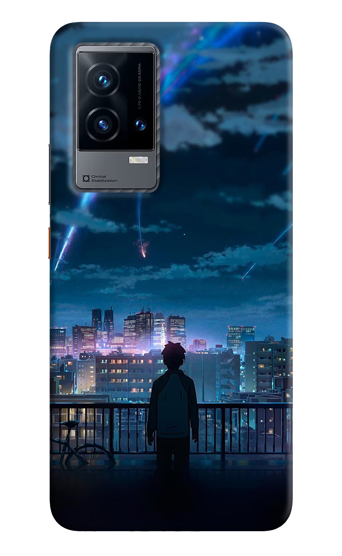 Anime iQOO 9 5G Hard Case Back Cover by Casekaro
