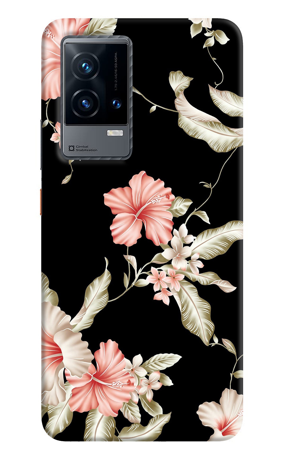 Flowers iQOO 9 5G Back Cover