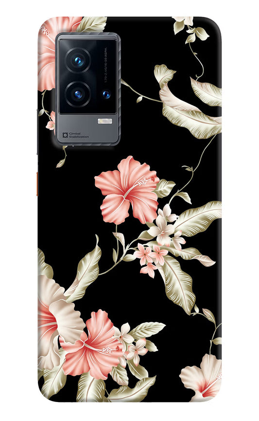 Flowers iQOO 9 5G Hard Case Back Cover by Casekaro
