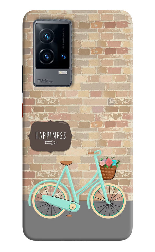 Happiness Artwork iQOO 9 5G Hard Case Back Cover by Casekaro