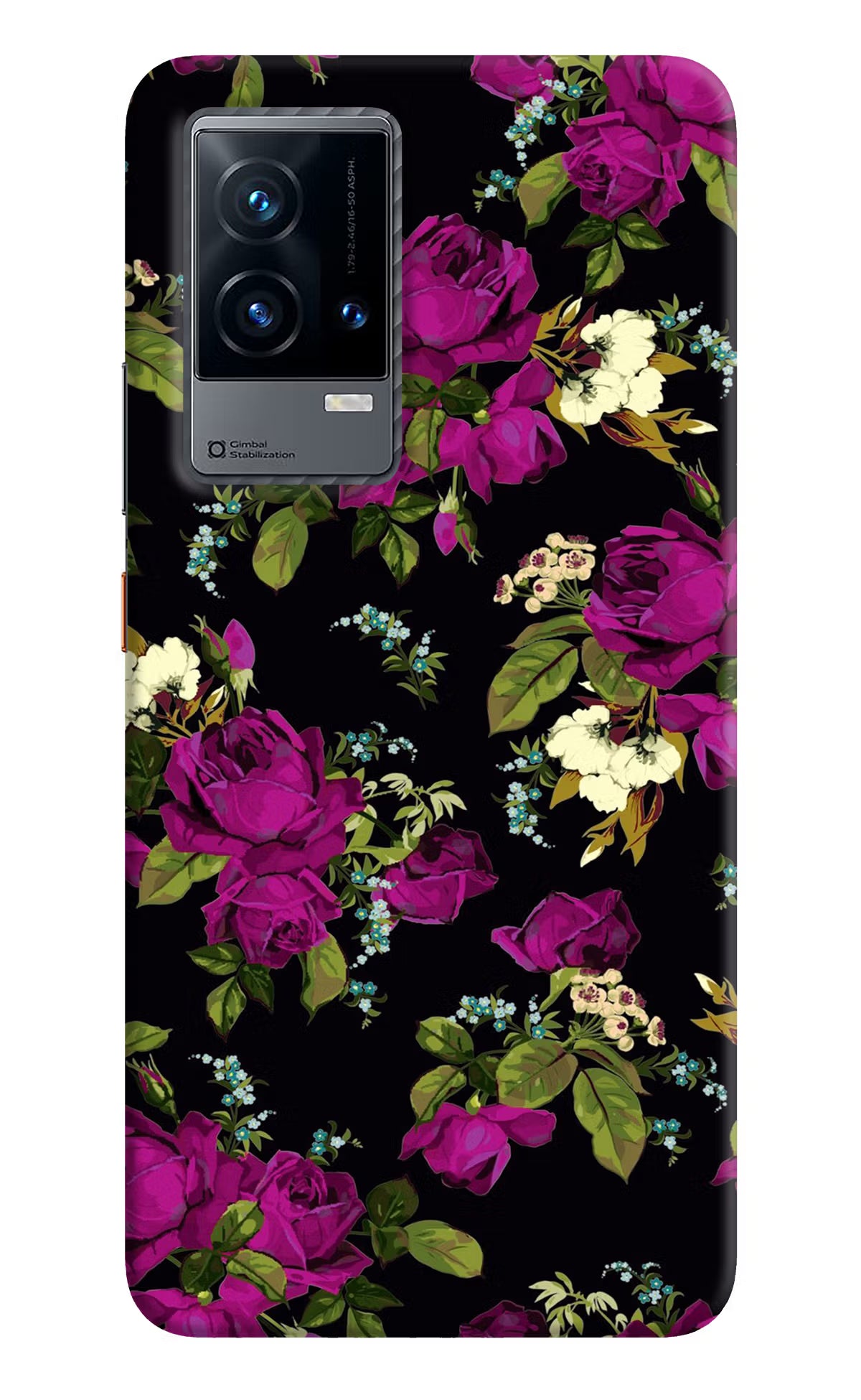 Flowers iQOO 9 5G Hard Case Back Cover by Casekaro