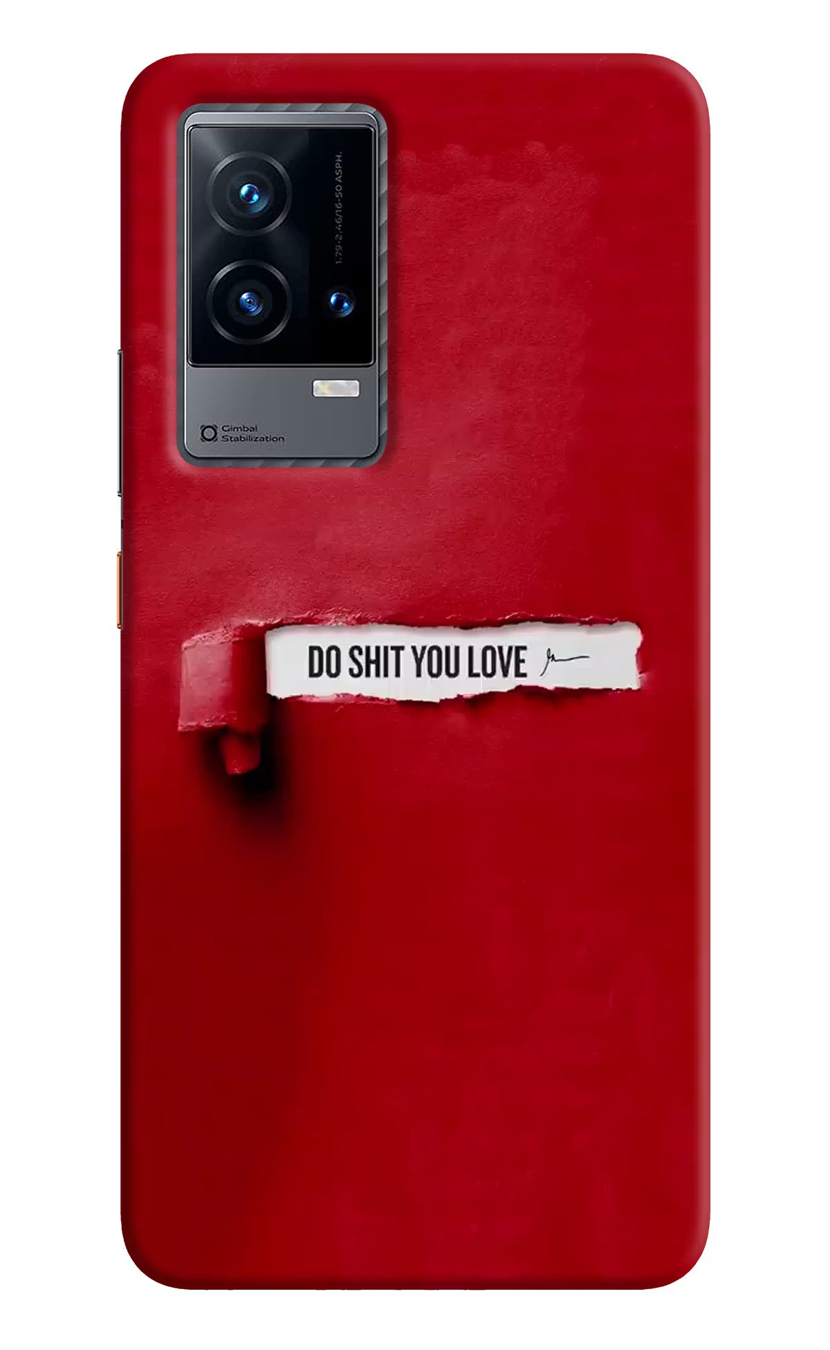 Do Shit You Love iQOO 9 5G Hard Case Back Cover by Casekaro