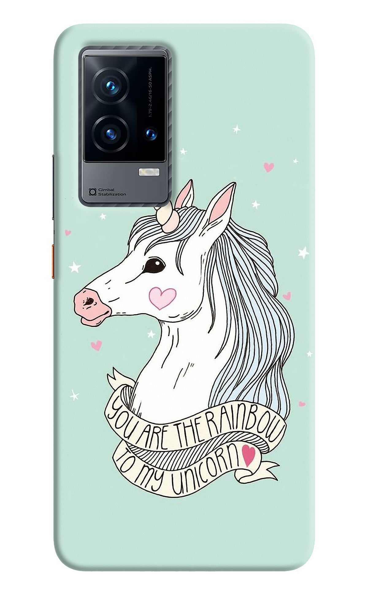 Unicorn Wallpaper iQOO 9 5G Back Cover