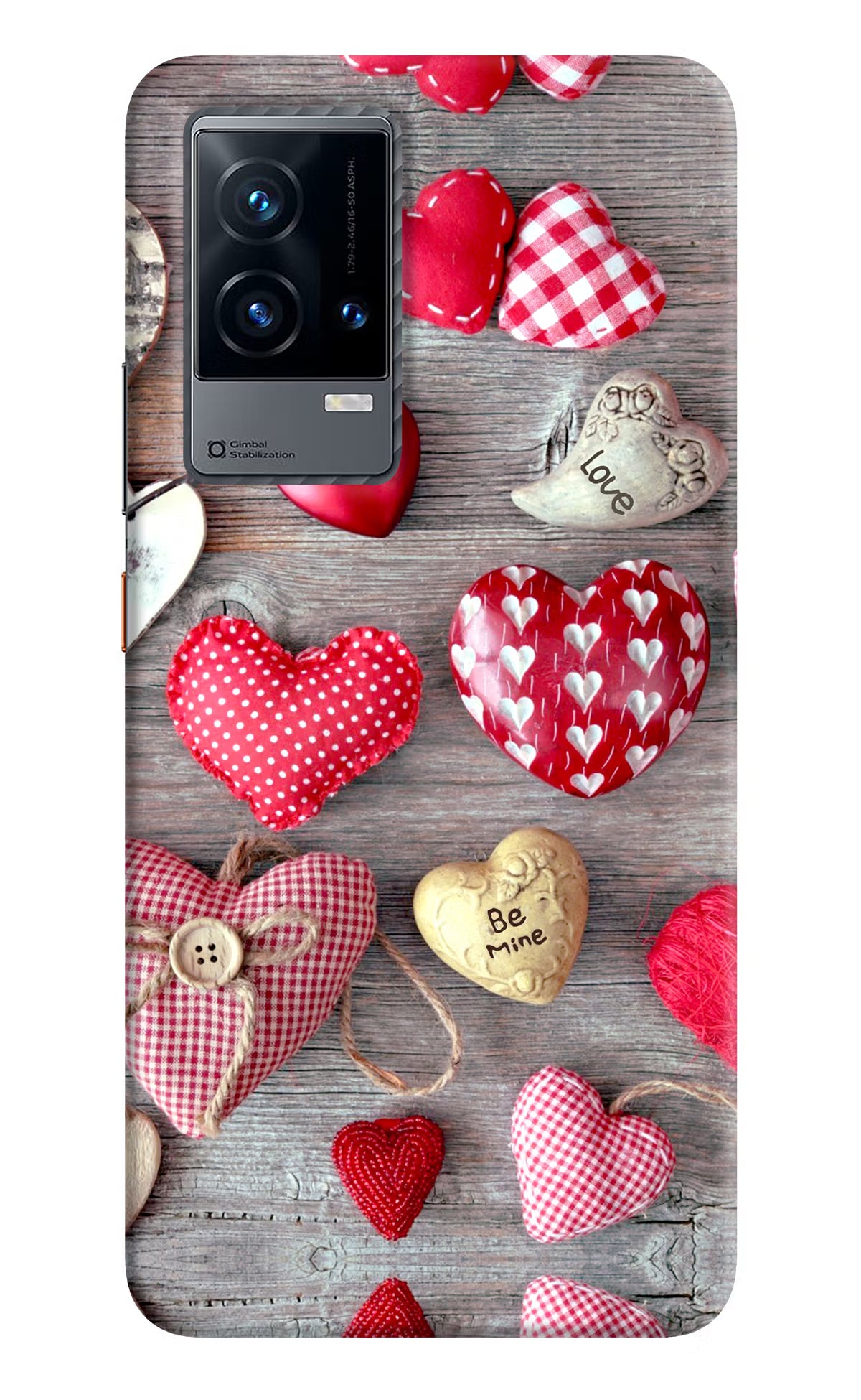 Love Wallpaper iQOO 9 5G Hard Case Back Cover by Casekaro