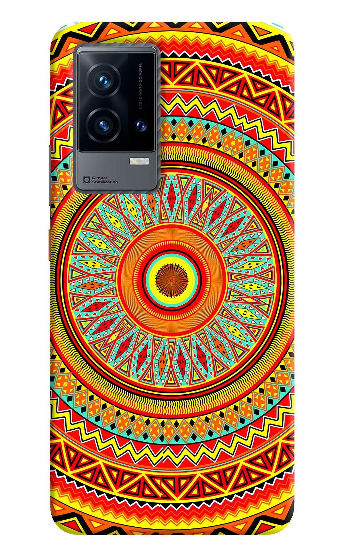 Mandala Pattern iQOO 9 5G Back Cover