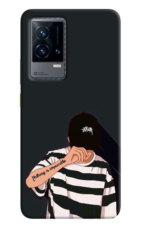 Aesthetic Boy iQOO 9 5G Hard Case Back Cover by Casekaro