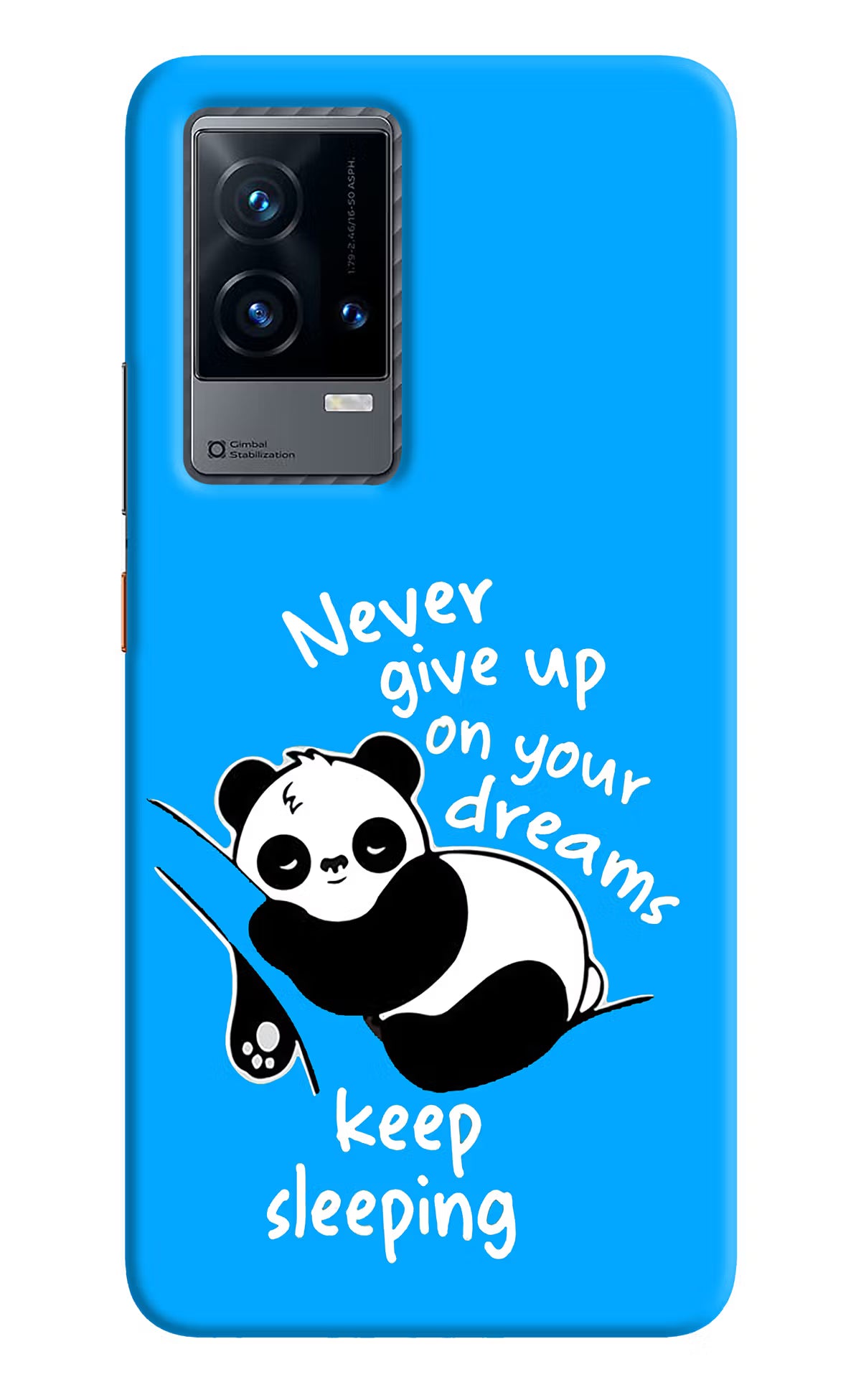 Keep Sleeping iQOO 9 5G Hard Case Back Cover by Casekaro