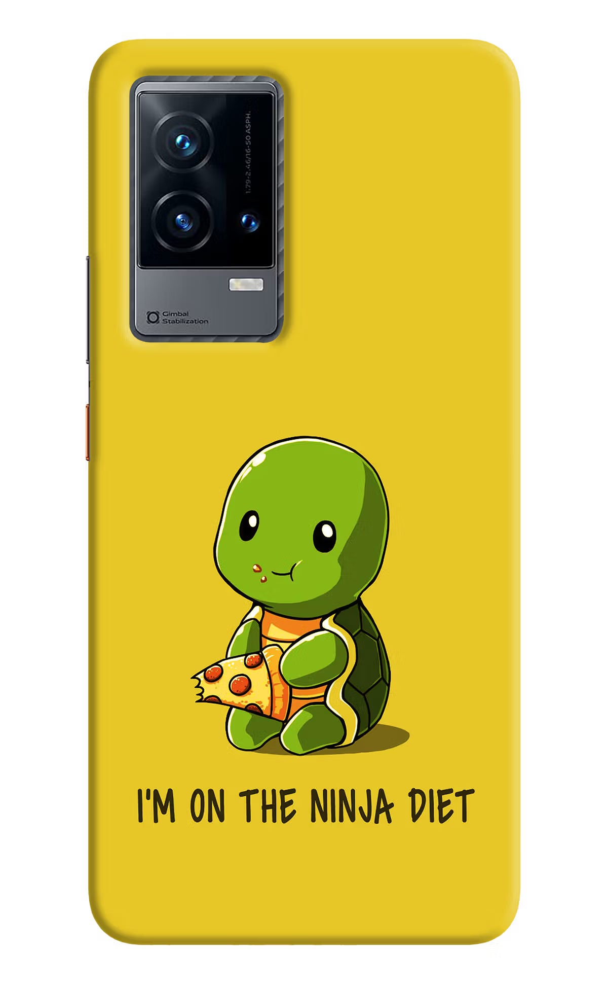 I'm on Ninja Diet iQOO 9 5G Hard Case Back Cover by Casekaro