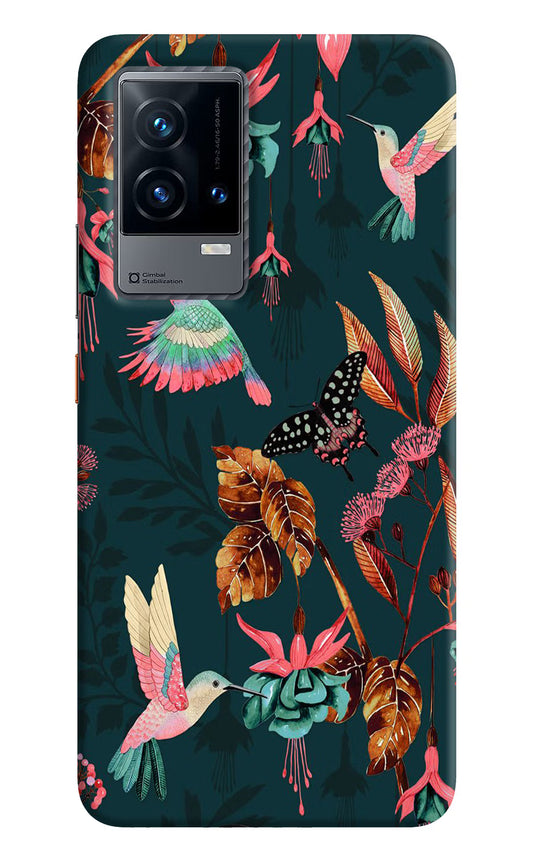 Birds iQOO 9 5G Hard Case Back Cover by Casekaro
