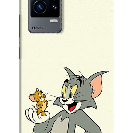 Tom & Jerry iQOO 9 5G Hard Case Back Cover by Casekaro