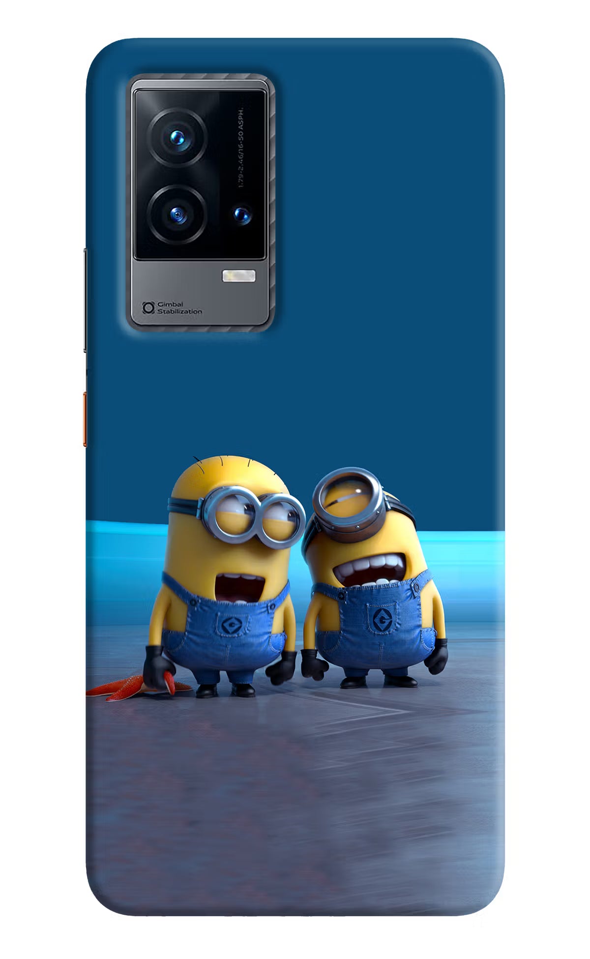 Minion Laughing iQOO 9 5G Hard Case Back Cover by Casekaro
