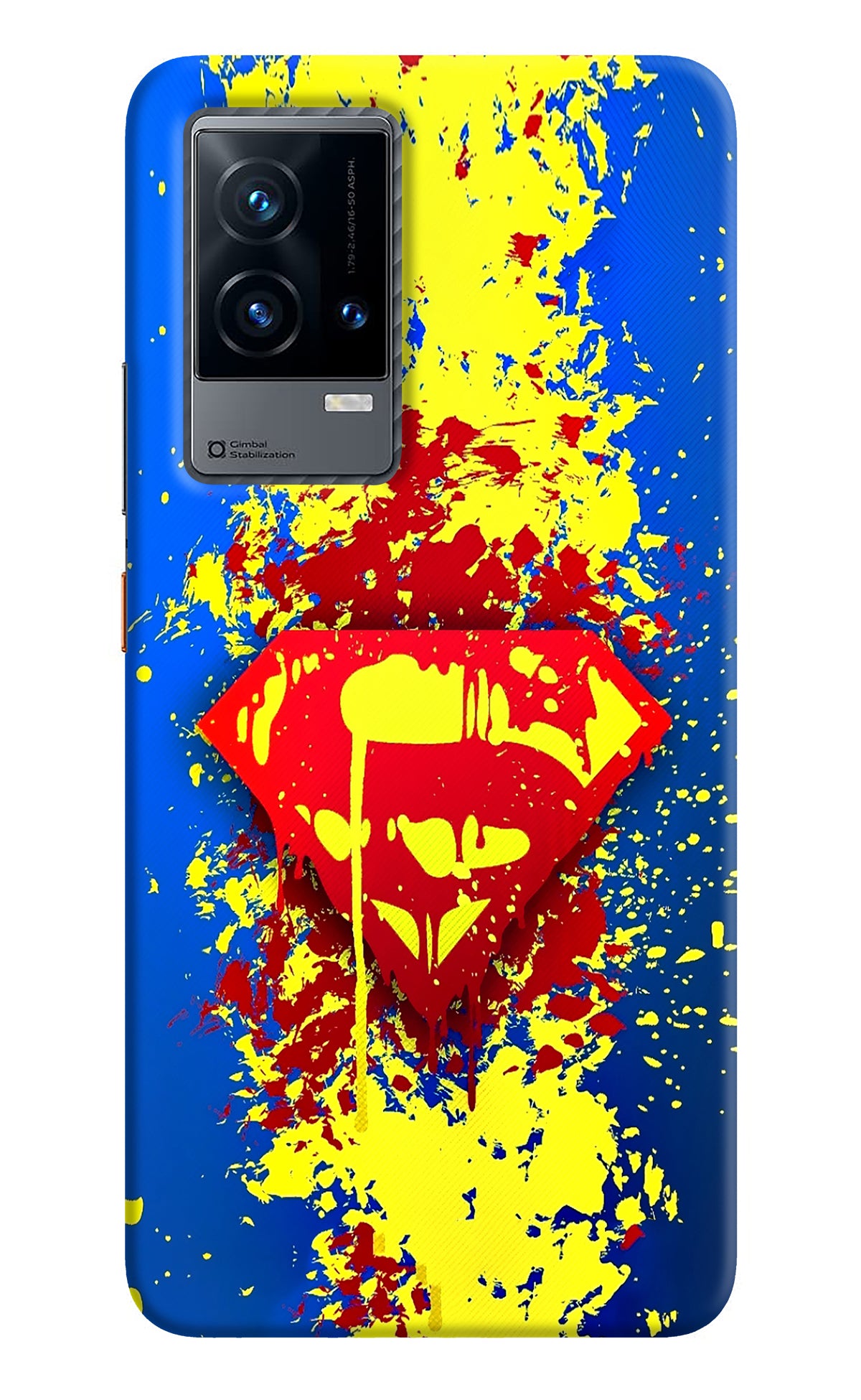 Superman logo iQOO 9 5G Back Cover