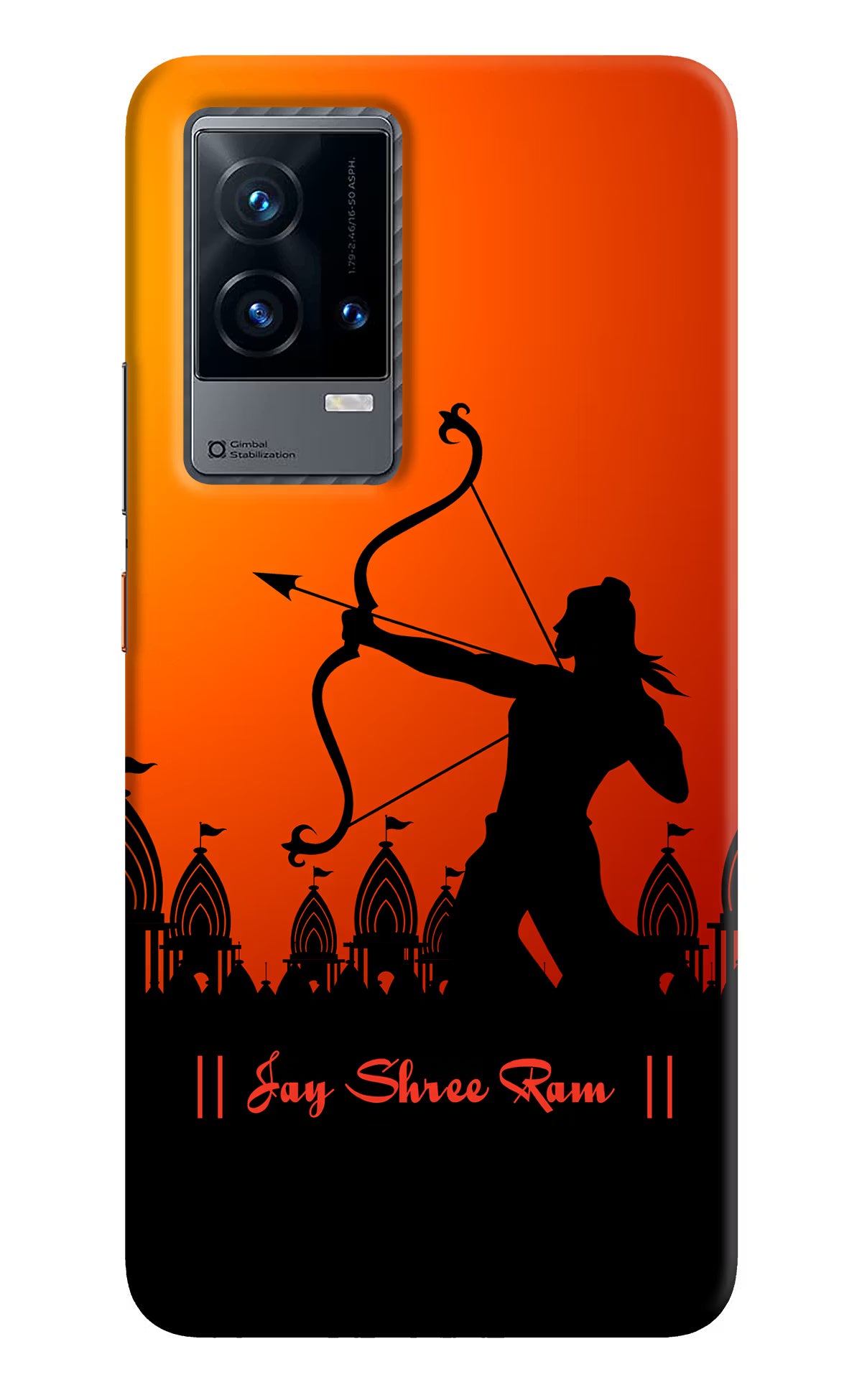 Lord Ram - 4 iQOO 9 5G Hard Case Back Cover by Casekaro