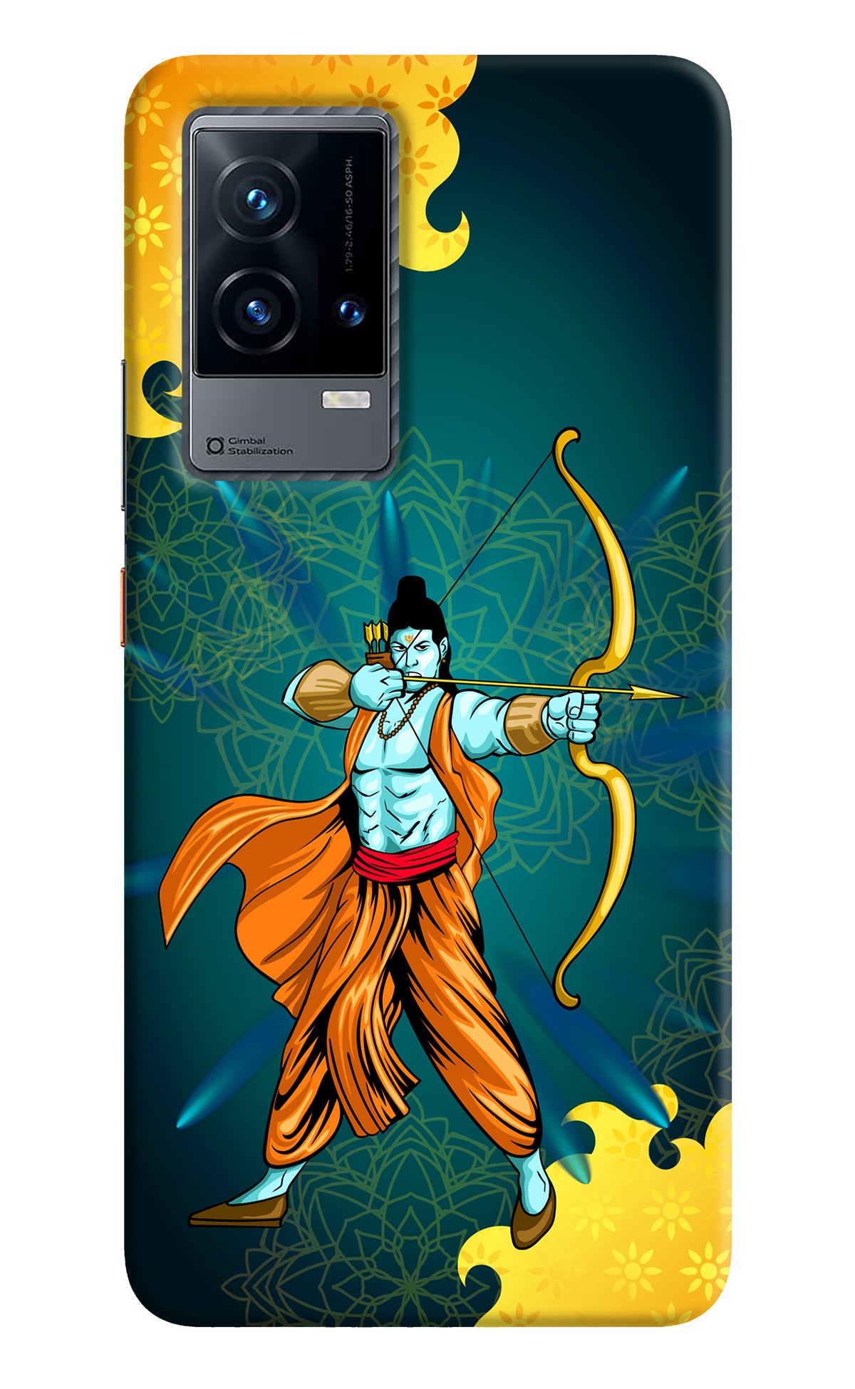 Lord Ram - 6 iQOO 9 5G Back Cover