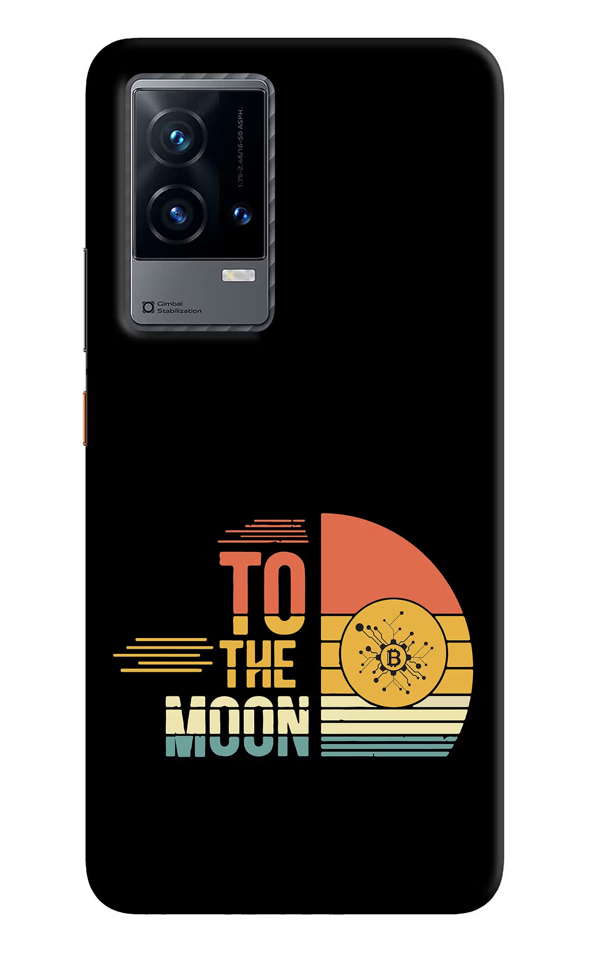 To the Moon iQOO 9 5G Hard Case Back Cover by Casekaro