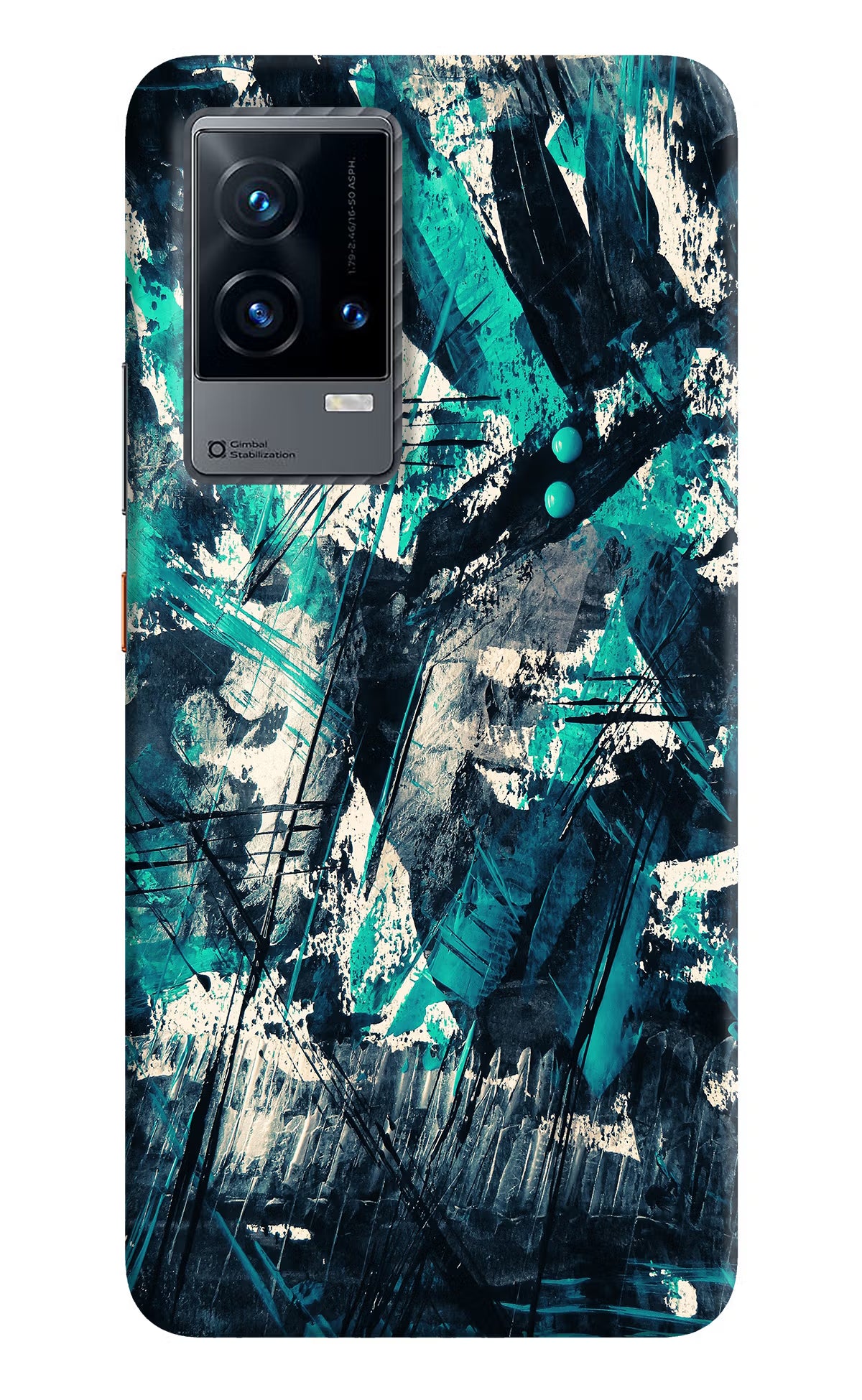 Artwork iQOO 9 5G Hard Case Back Cover by Casekaro