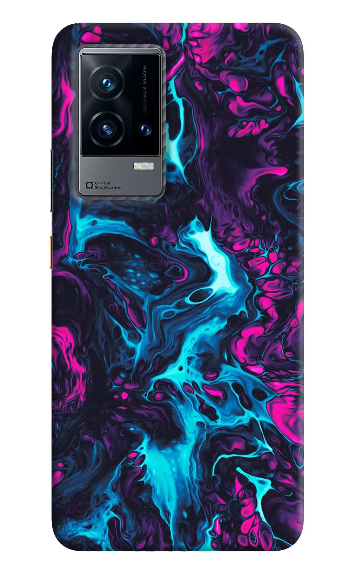 Abstract iQOO 9 5G Hard Case Back Cover by Casekaro