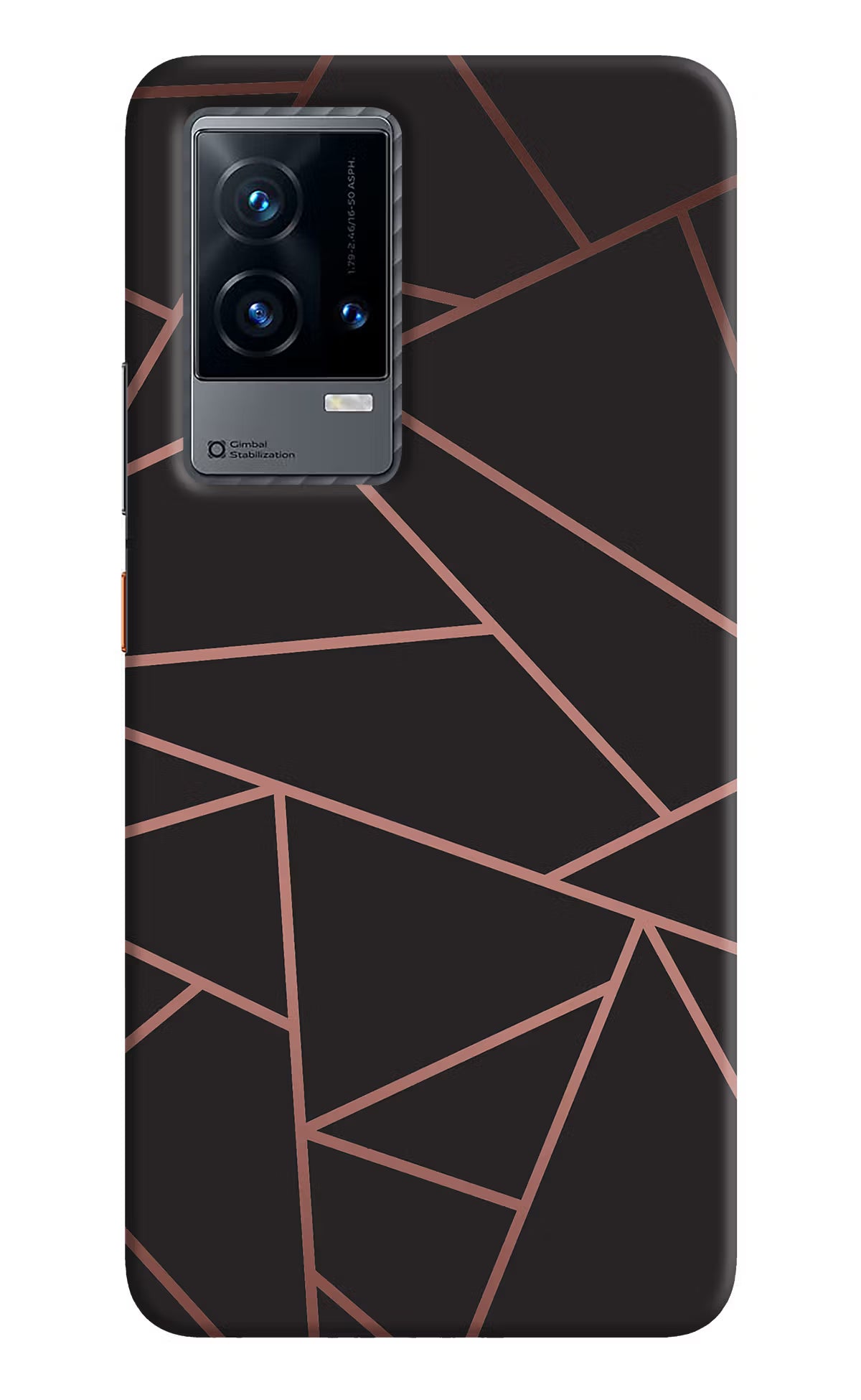 Geometric Pattern iQOO 9 5G Hard Case Back Cover by Casekaro