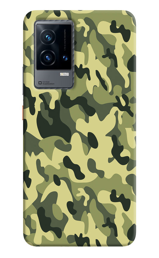 Camouflage iQOO 9 5G Back Cover