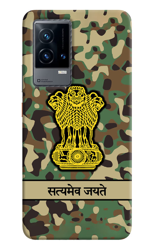 Satyamev Jayate Army iQOO 9 5G Hard Case Back Cover by Casekaro