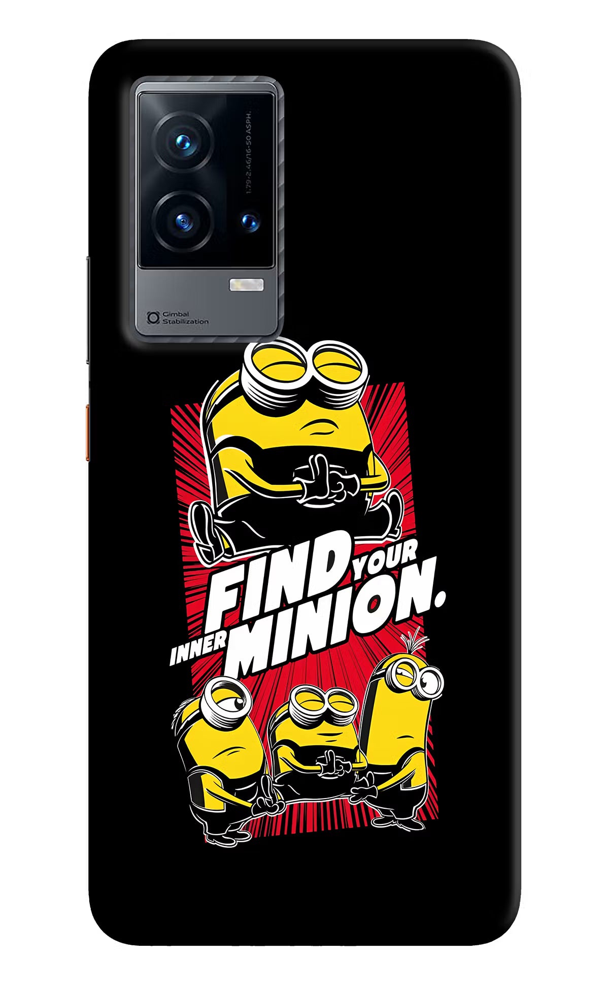 Find your inner Minion iQOO 9 5G Hard Case Back Cover by Casekaro