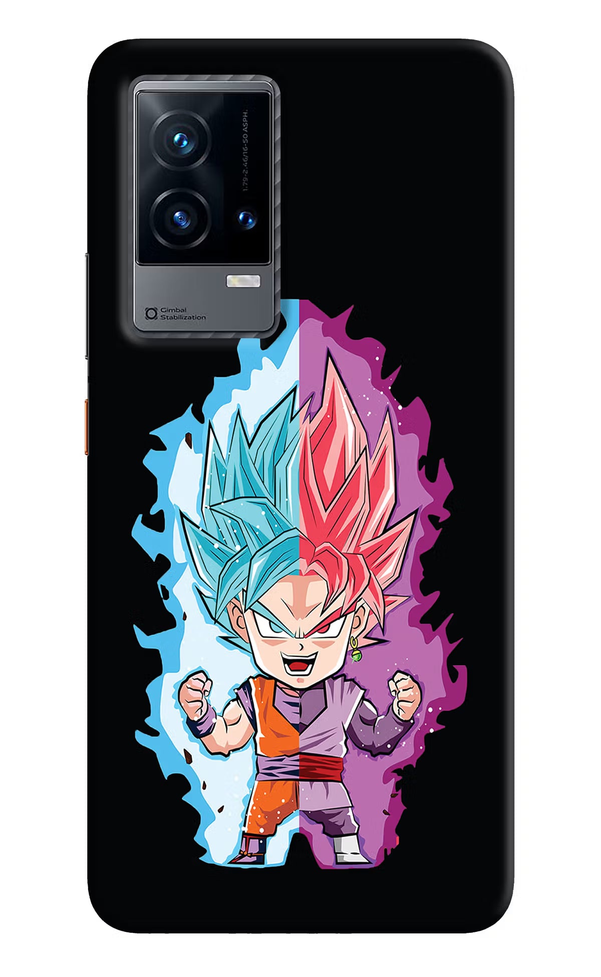 Chota Goku iQOO 9 5G Hard Case Back Cover by Casekaro