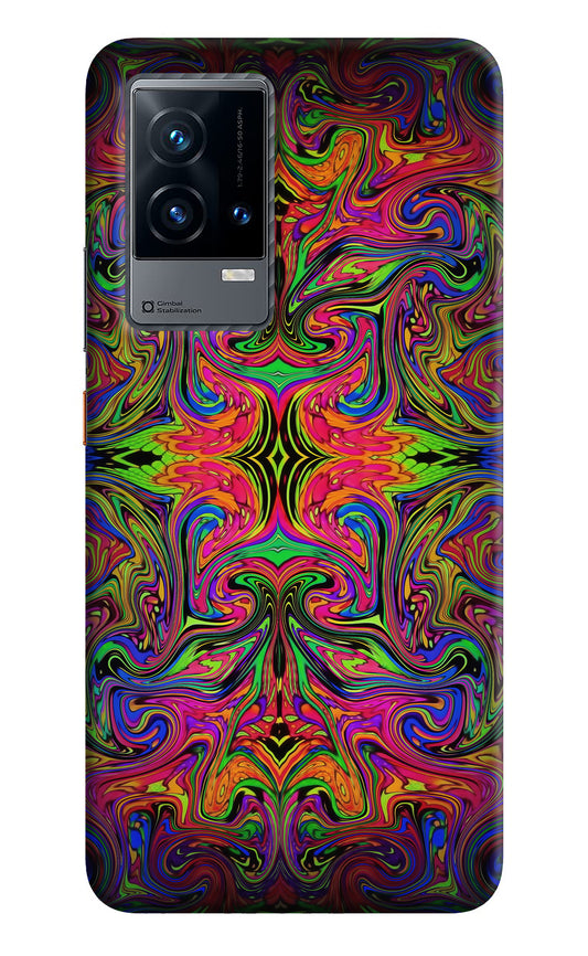 Psychedelic Art iQOO 9 5G Back Cover