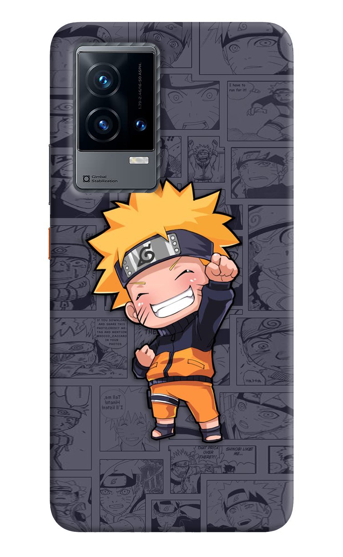 Chota Naruto iQOO 9 5G Back Cover