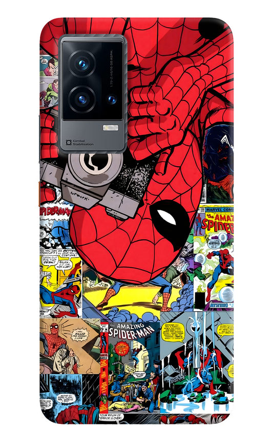 Spider Man iQOO 9 5G Back Cover