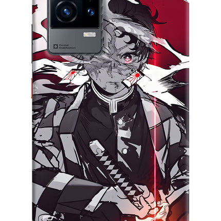 Demon Slayer iQOO 9 5G Hard Case Back Cover by Casekaro