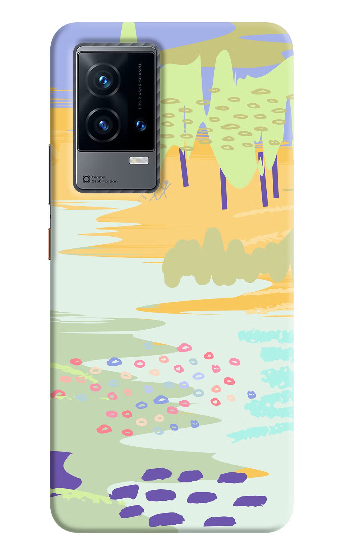 Scenery iQOO 9 5G Hard Case Back Cover by Casekaro