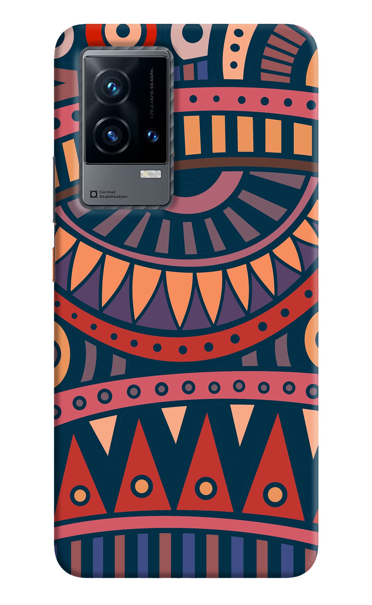 African Culture Design iQOO 9 5G Back Cover