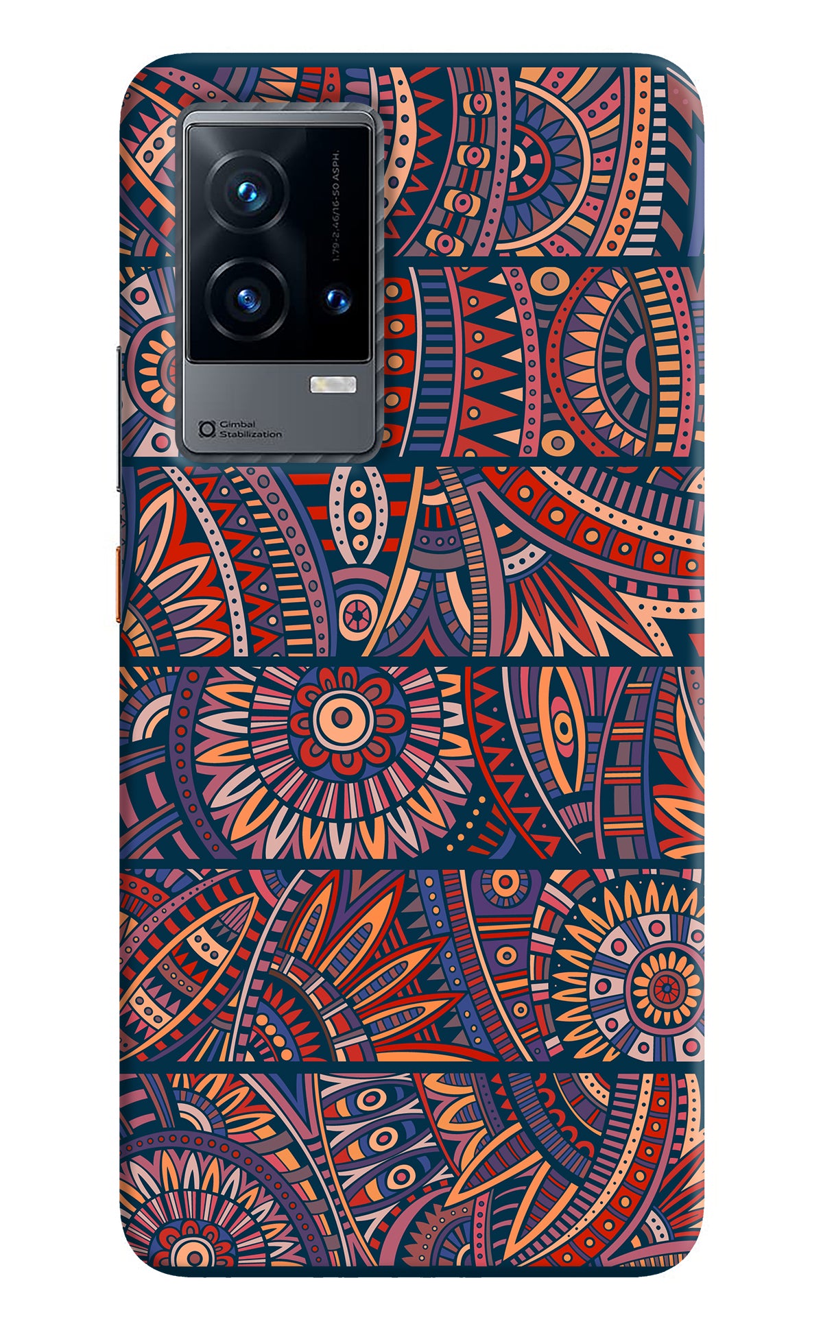 African Culture Design iQOO 9 5G Back Cover