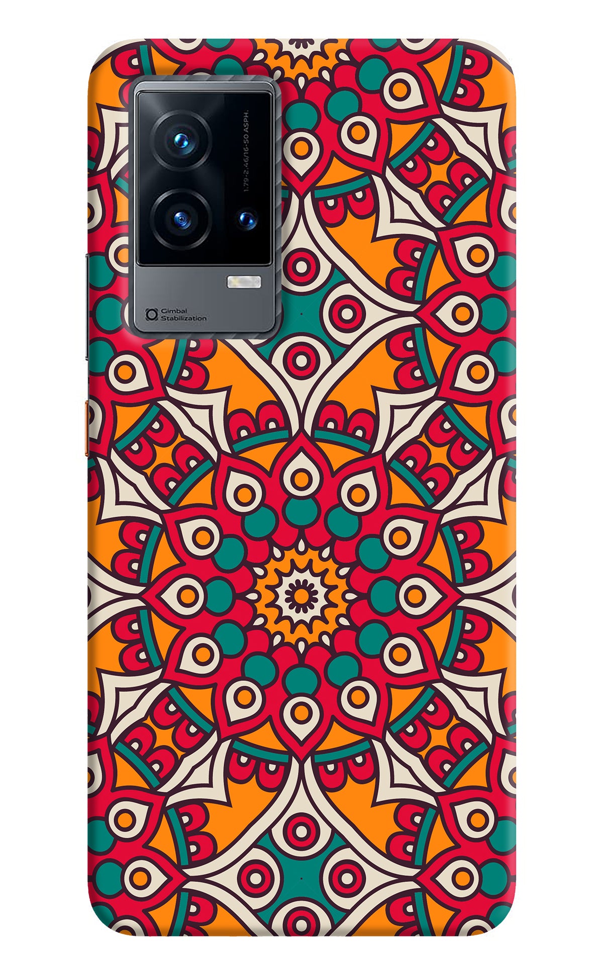 Mandala Art iQOO 9 5G Back Cover