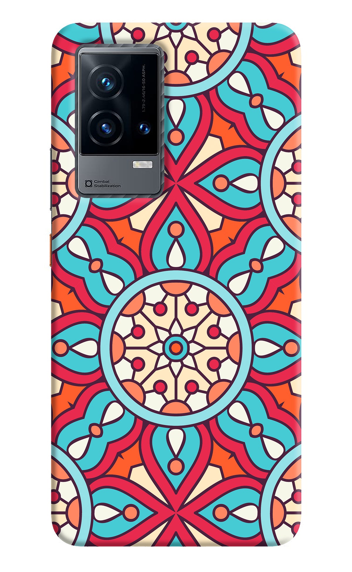 Mandala Geometric iQOO 9 5G Back Cover