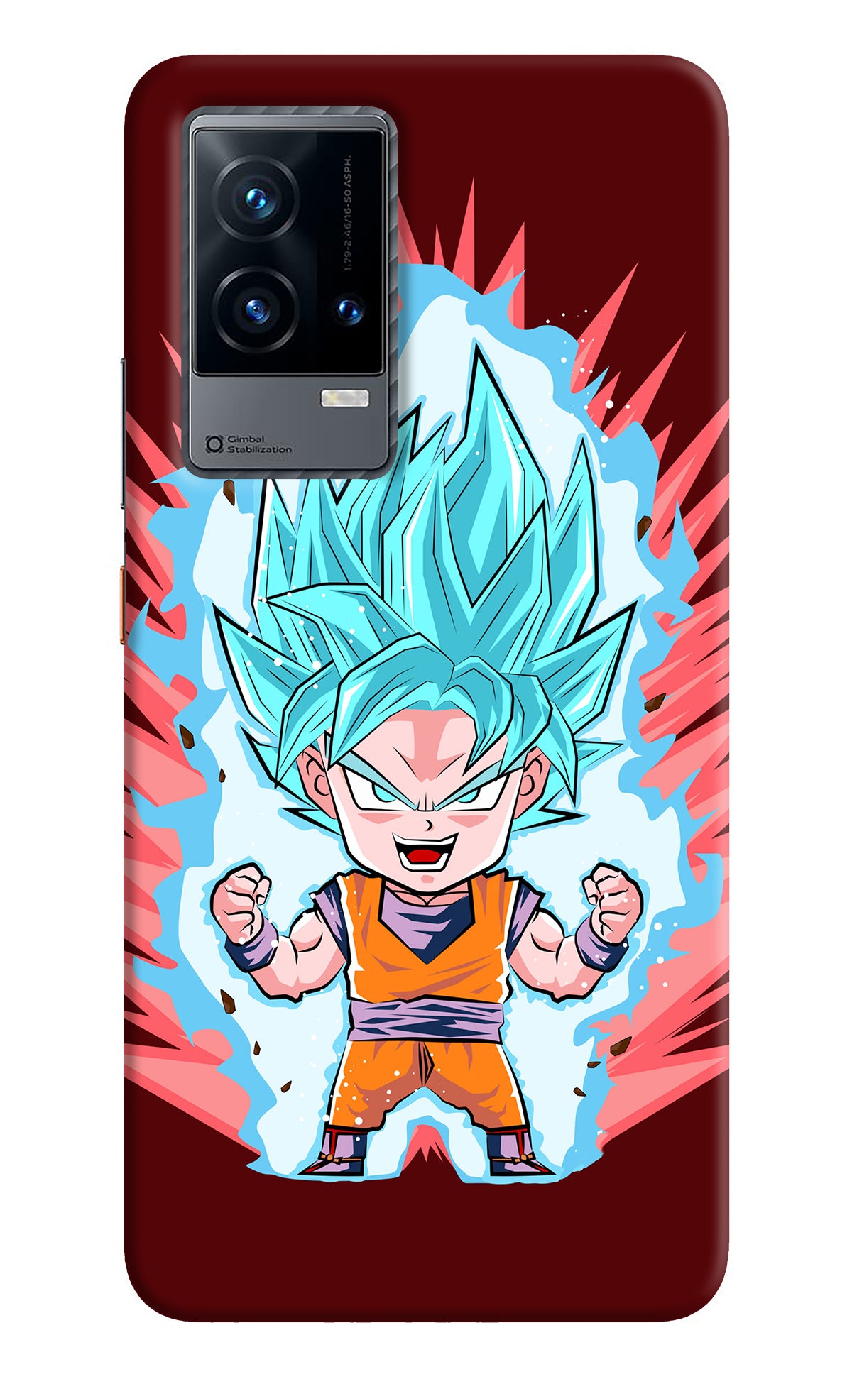 Goku Little iQOO 9 5G Back Cover