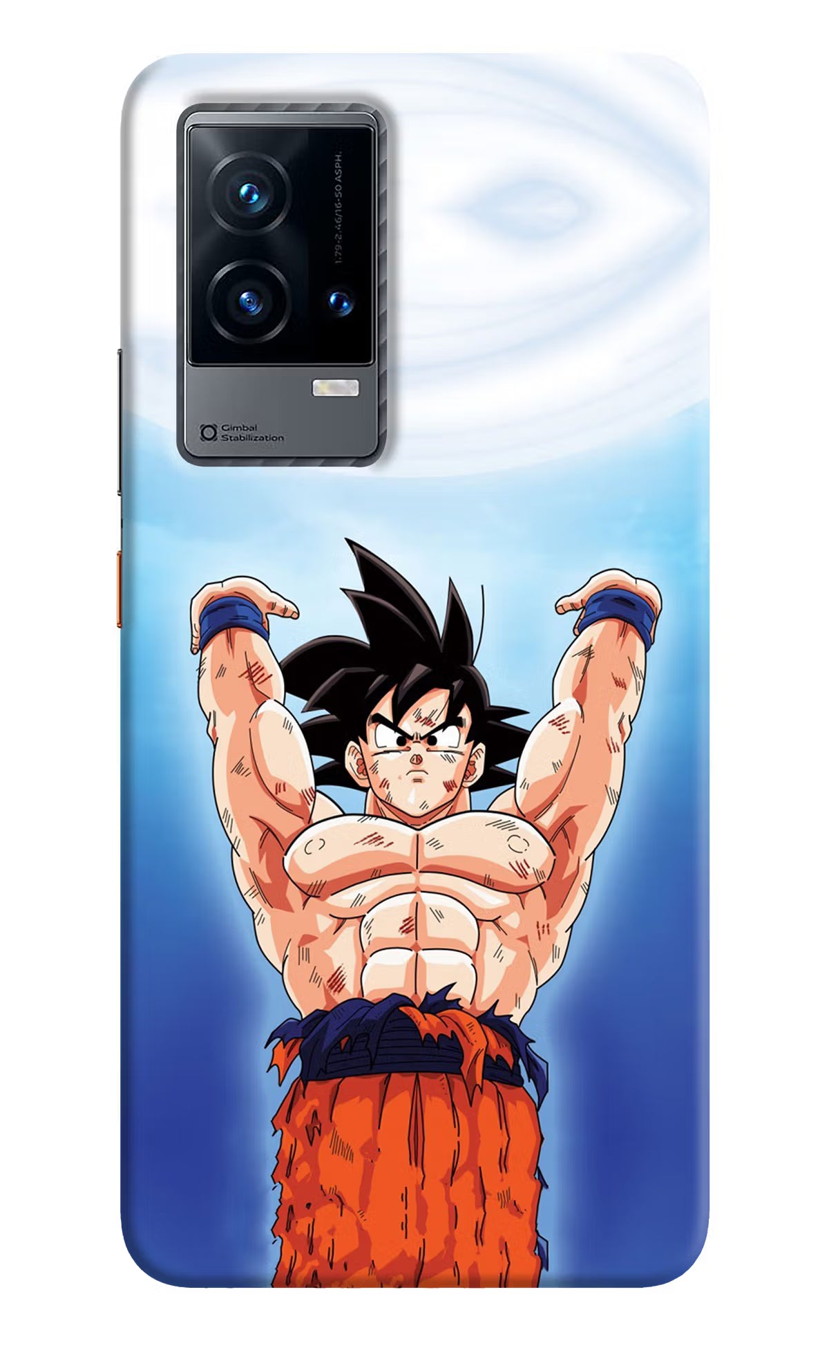 Goku Power iQOO 9 5G Hard Case Back Cover by Casekaro