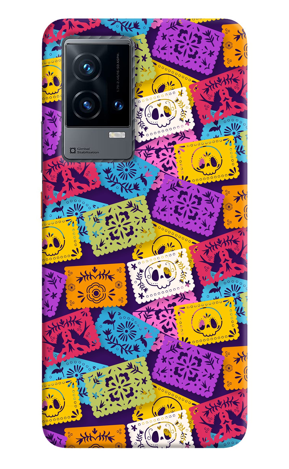 Mexican Pattern iQOO 9 5G Back Cover