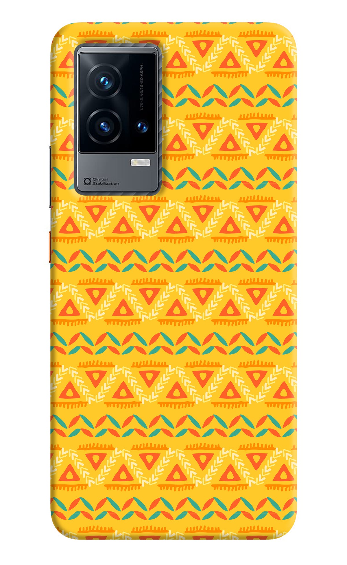 Tribal Pattern iQOO 9 5G Back Cover