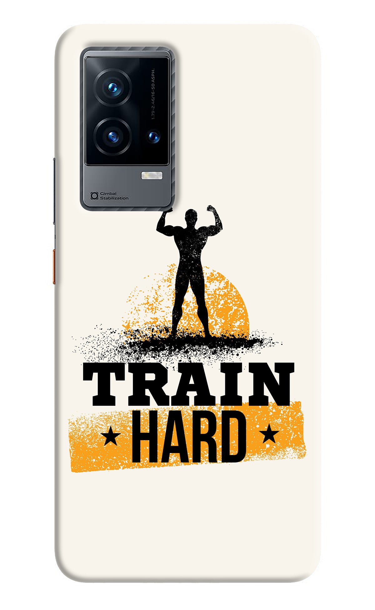 Train Hard iQOO 9 5G Back Cover