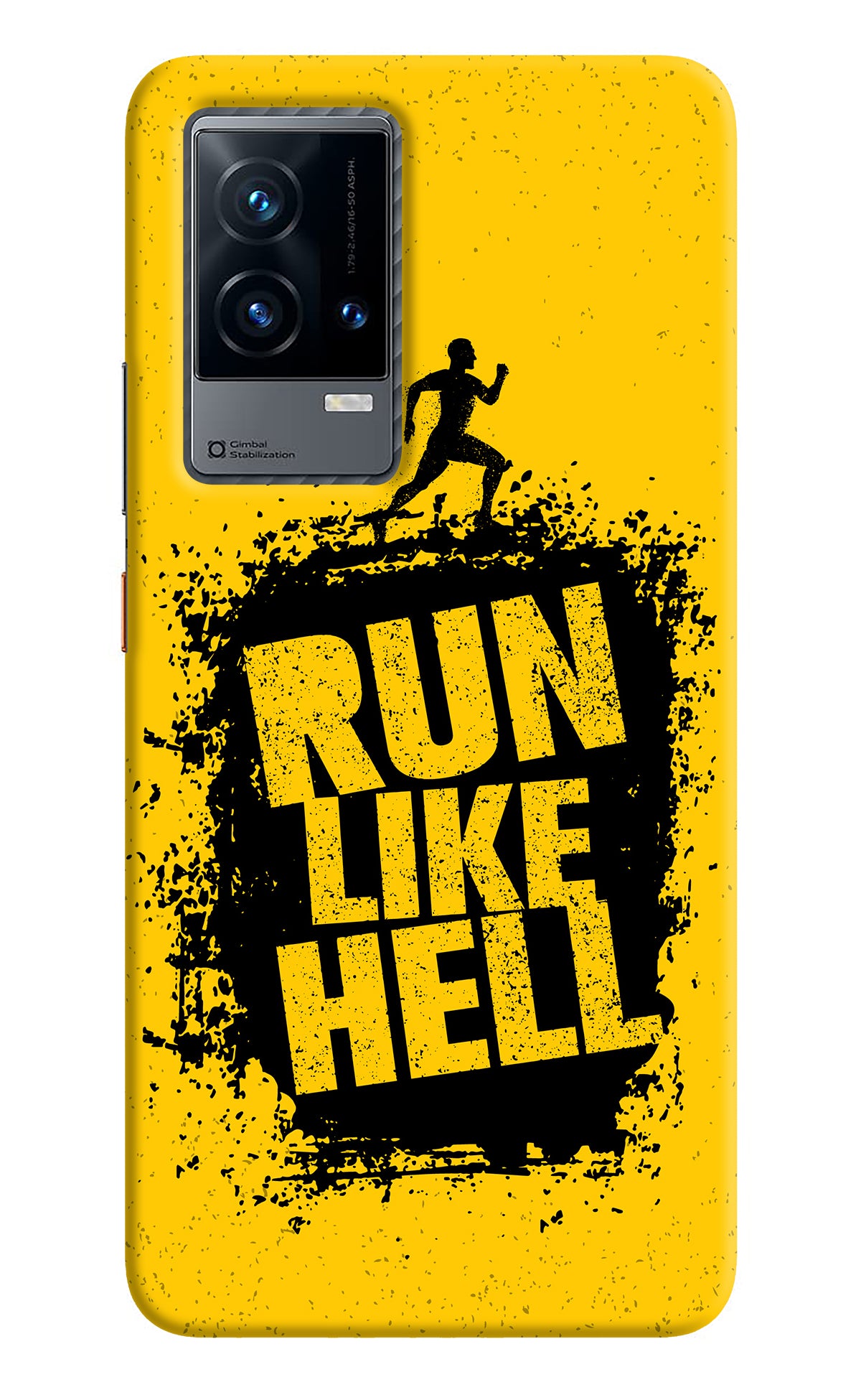 Run Like Hell iQOO 9 5G Back Cover